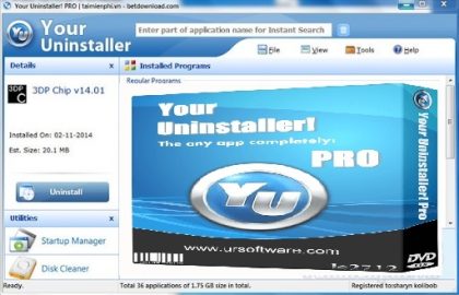 Download Your Uninstaller Full 2025 – Phần mềm gỡ cài đặt mạnh mẽ