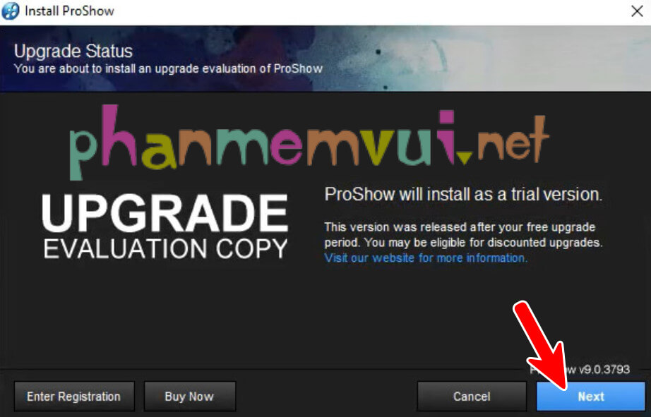 Tải phần mềm Proshow Producer không có chữ vàng